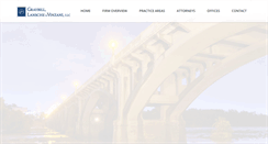 Desktop Screenshot of glvlawfirm.com
